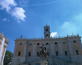 ０３３：イタリア  ローマ  カンピドリオ広場 市庁舎