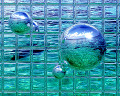 ０３５：水のイメージ 球体 青