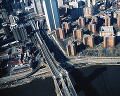 032：　道　街　空撮　アメリカ・ニューヨーク州
