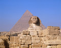 076：　エジプト　ギザ　スフィンクス　ピラミッド　メンフィスとその墓
