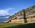 084：　インドネシア　ボルブドゥール寺院遺跡群　ジャワ　ボルブドゥー