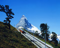 039：　スイス　ツェルマット　マッターホルン　登山鉄道