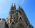 093：　スペイン　バルセロナ　サグラダ・ファミリア聖堂