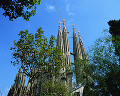 094：　スペイン　バルセロナ　サグラダ・ファミリア聖堂