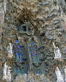 096：　スペイン　バルセロナ　サグラダ・ファミリア聖堂　窓