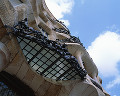098：　スペイン　バルセロナ　カサ・ミラ　文化遺産1984