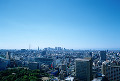 097：　東京街並　新宿高層ビル街　文京（シビックセンター）より撮影　