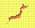 092：　日本地図