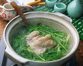 090：　豚肉と水菜のハリハリ鍋