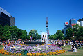 002：　札幌　大通公園　さっぽろテレビ塔　夏