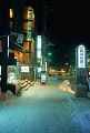 078：　小樽　寿司屋通り　冬　夜景