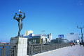087：　釧路　幣舞橋　夏の像　フィッシャーマンズワーフＭＯＯ　夏