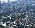 052：　東京タワー　北西から　