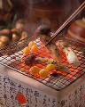 012：　松茸の網焼き