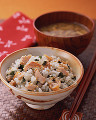 065：　鮭とわかめの混ぜご飯