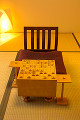 070：　和室　将棋盤　座椅子