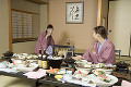 086：　山代温泉　石川県　夕食　女性