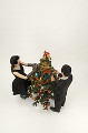 010：クリスマスツリーと恋人たち