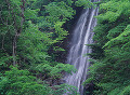 023：山梨県　十谷　大柳川渓谷　銚子口二段の滝
