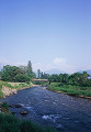 028：白馬村　大出の吊橋