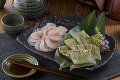 白海老の昆布〆め