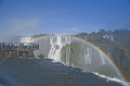 イグアスの滝と虹