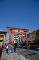 リベルダージの鳥居と青空