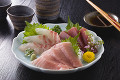 刺身３点盛 中トロ 赤身 鯛